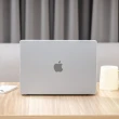 【魚骨牌 SwitchEasy】MacBook Air 13.6吋 NUDE筆電保護殼(裸機質感保護殼/支援最新2024 M3)