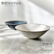 【MINORU TOUKI】日本製美濃燒SENDAN窯變系列湯碗2入組17cm(白色)