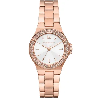 【Michael Kors】MK Lennox 時尚晶鑽女錶-33mm 禮物 送禮(MK7279)