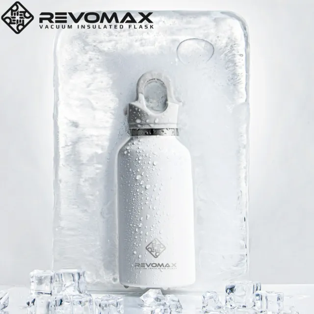 【REVOMAX 銳弗】不鏽鋼秒開保溫杯355ml 官方直營(保溫杯 304不鏽鋼 可裝氣泡飲)