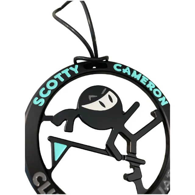 【Scotty Cameron】日本限量版卡麥隆高爾夫球忍者吊牌(超級稀有收藏好物)