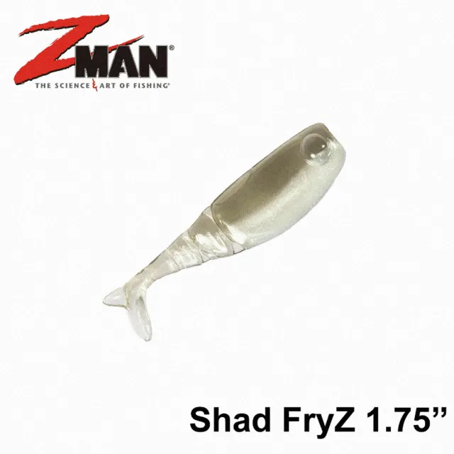 【RONIN 獵漁人】ZMAN Shad FryZ 1.75吋 浮水 魚型軟蟲(路亞 軟蟲 淡水 海水 根魚 小餌)