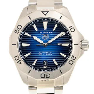 【TAG HEUER 豪雅】AQUARACER 藍面機械款x40mm(WBP2111.BA0627)