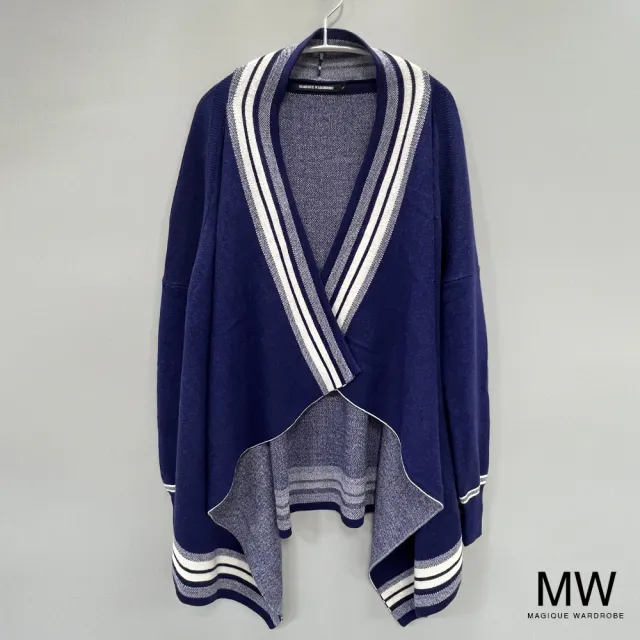 【MAGIQUE WARDROBE】羊毛織紋批肩穿袖上衣(4色)