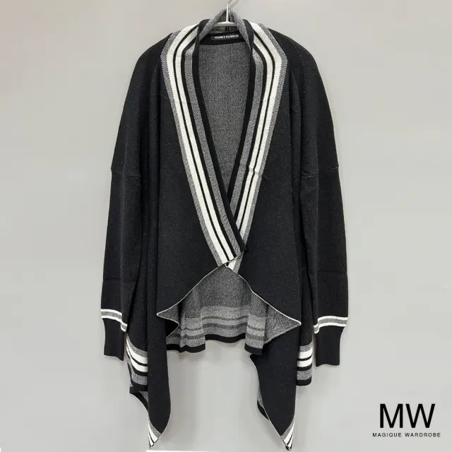 【MAGIQUE WARDROBE】羊毛織紋批肩穿袖上衣(4色)