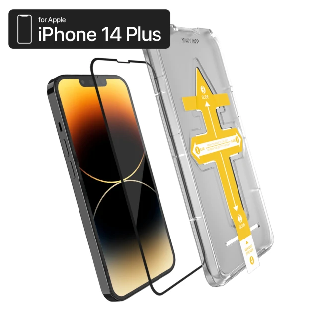 【ZIFRIEND】零失敗3D滿版高透光玻璃保護貼  iPhone 14 PLUS /13 PRO MAX(ZF-I13PX14PS)