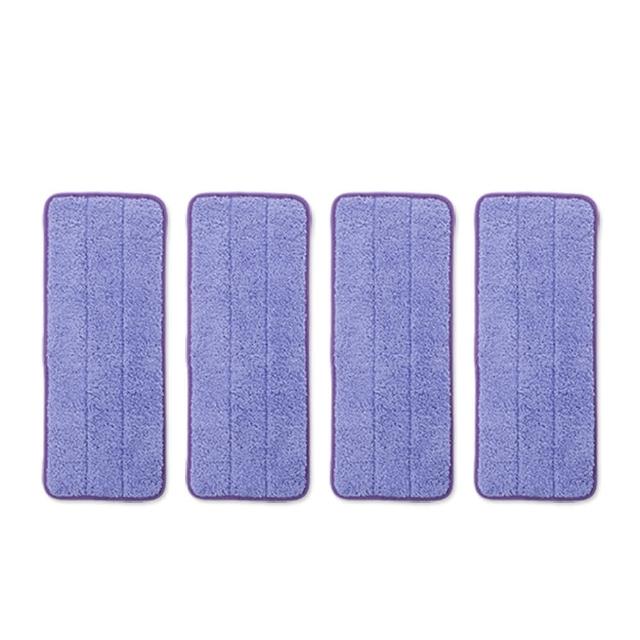 【Catchmop】拖把布4入組(適用於木地板、膠地板、瓷磚等任何類型的地板)