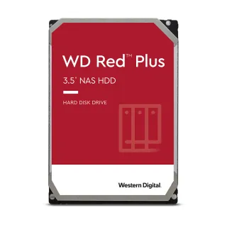 【WD 威騰】紅標 Plus 8TB 3.5吋 5640轉 128MB NAS 內接硬碟(WD80EFPX)