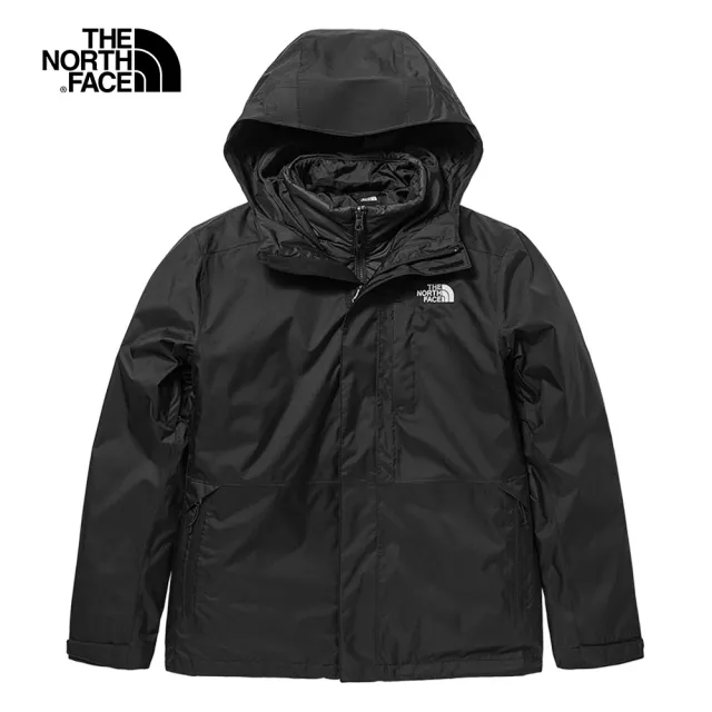 The North Face TNF 防水保暖三合一外套 M ALTIER DOWN TRICLIMATE JACKET APFQ 男款  黑(NF0A81RMJK3)