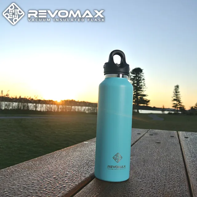 【REVOMAX 銳弗】不鏽鋼秒開保溫杯592ml 官方直營(保溫杯 304不鏽鋼 可裝氣泡飲)
