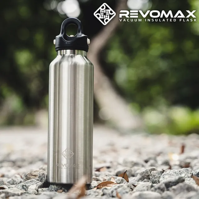 【REVOMAX 銳弗】不鏽鋼秒開保溫杯592ml 官方直營(保溫杯 304不鏽鋼 可裝氣泡飲)