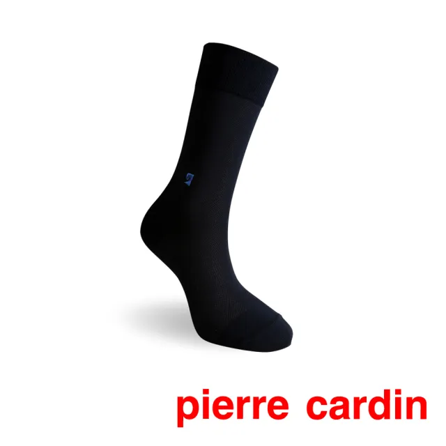 【pierre cardin 皮爾卡登】8雙組頂級絲光經典雙紗紳士襪(禮盒/禮物/紳士襪/男襪/長襪)