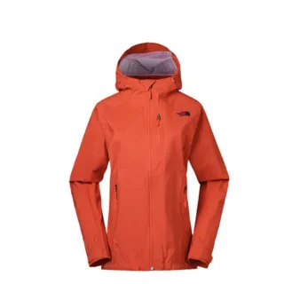 【The North Face】女 DryVent防水外套《橘》3GIM/防水外套/衝鋒衣/防風外套(悠遊山水)