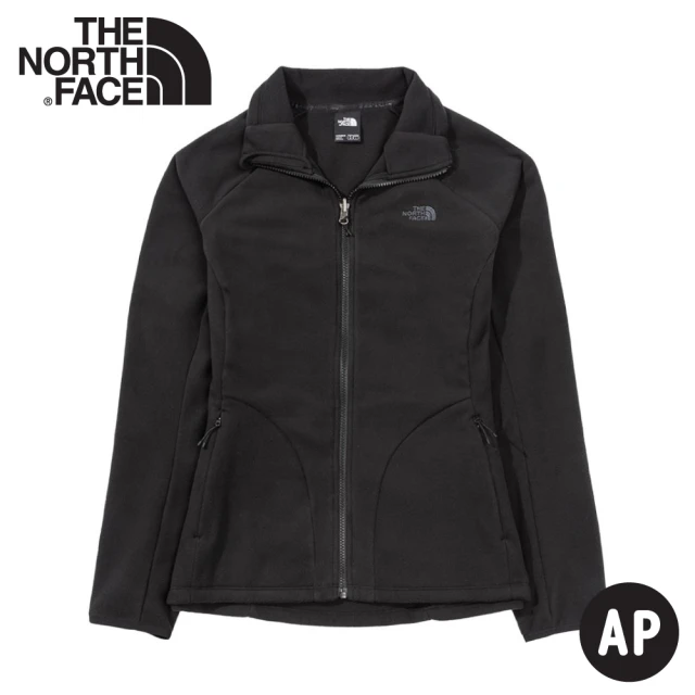 The North Face 女 FASTER HIKE TKA 200 保暖外套 可套式《黑》4U5I/透氣刷毛外套(悠遊山水)