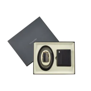 【Crocodile】皮夾 紳士皮帶 自動皮帶 兩件式禮盒組 送禮推薦 -鱷魚皮件(多款任 