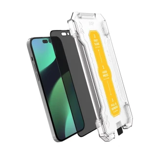 【ZIFRIEND】零失敗3D滿版防窺玻璃保護貼 iPhone 14 PRO MAX(ZFP-I14PM)