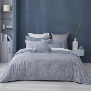 【IN-HOUSE】400織紗棉天絲薄被套床包組-紳士之境(加大)