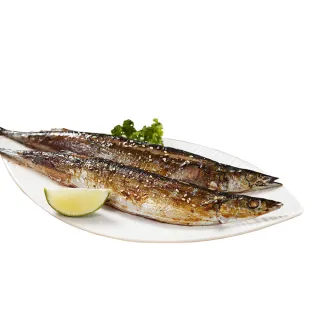 【享吃海鮮】野生特級秋刀魚8包(300g±10%/包/3尾/包)