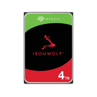 【SEAGATE 希捷】4入 ★ IronWolf 4TB 3.5吋 5400轉 NAS硬碟(ST4000VN006)