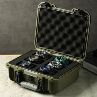 【ALL TIME 完全計時】EP6G(軍規防撞六入收藏盒 軍綠)