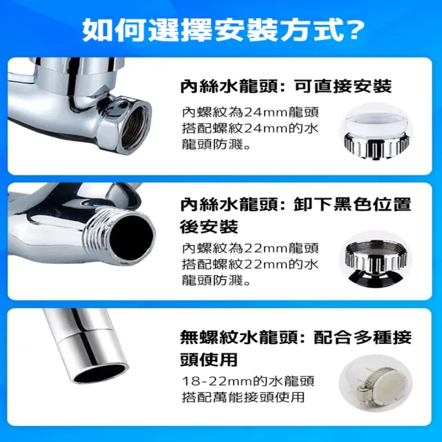 【Zhuyin】360度除氯增壓水龍頭過濾器(淨水 過濾 可拆式)