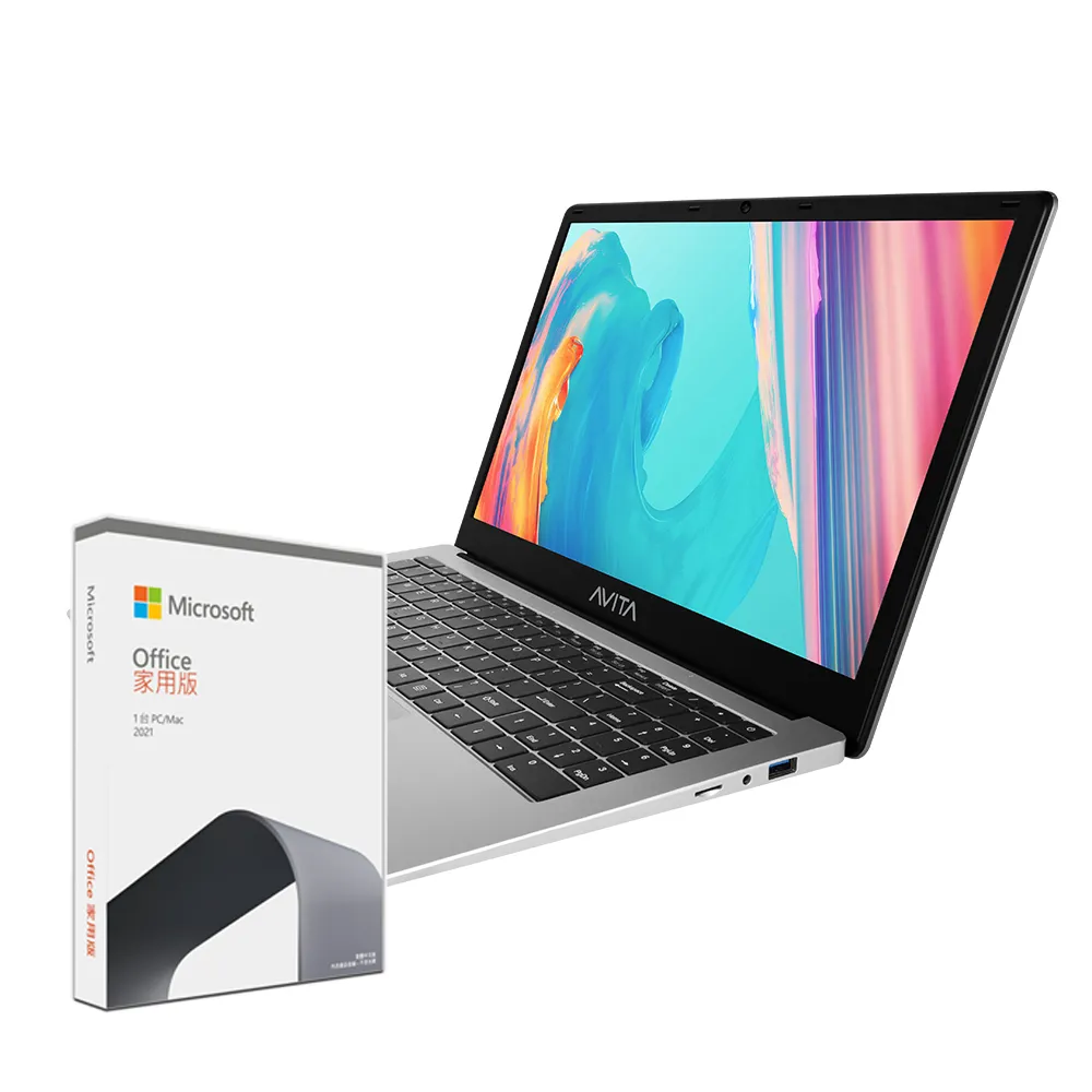 【AVITA】Office 2021組★SATUS S102 15.6吋筆記型電腦(Celeron N4020/8G/256GB SSD/W11)