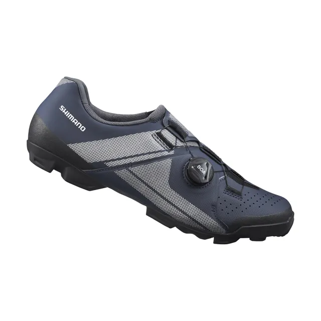 【SHIMANO】XC300 登山車鞋 動力鞋楦 寬版 海軍藍