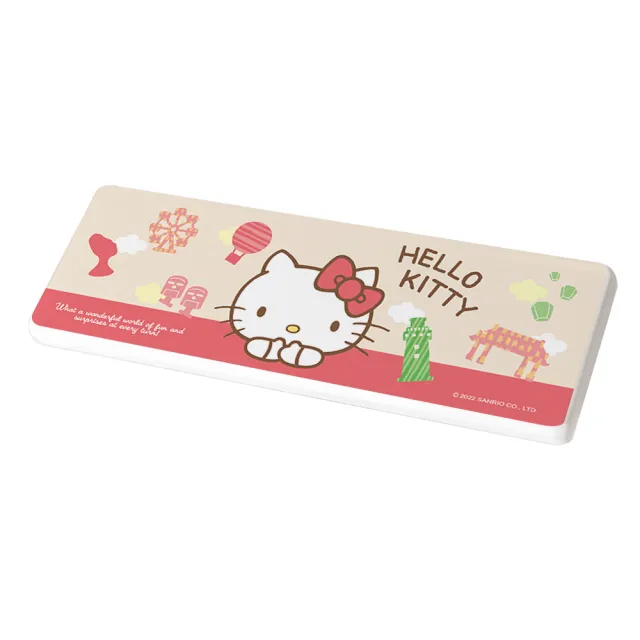 【SONA森那家居】Sanrio三麗鷗 hello kitty 凱蒂貓 珪藻土 吸水 洗漱墊 防潮(24x8x0.9 防潮 杯墊 瀝水)