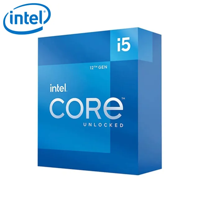 【Intel 英特爾】i5-12400處理器(代理盒裝)