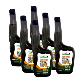 【WILITA 威力特】全新升級版奈米全效引擎還原增強劑-汽油車油電車專用(6入超值組 臺灣研製)