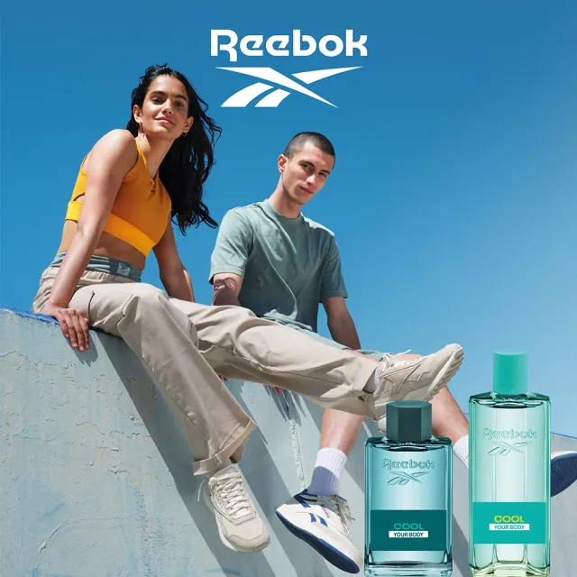 【REEBOK】清新水能量女性保濕香水沐浴膠 250ml(專櫃公司貨)