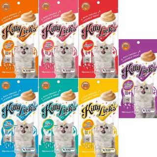 【KITTY LICKS】甜甜貓肉泥 15gx4條 8包組(貓零食、肉泥)