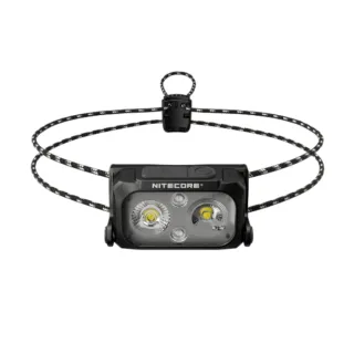 【NITECORE】錸特光電 NU25 UL 彈力繩 超輕量 登山頭燈(USB-C充電 400流明 聚泛光 三光源 紅光)