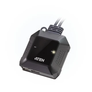 【ATEN】2埠USB-C 4K DisplayPort KVM多電腦切換器(US3312)