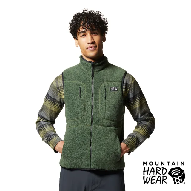 【Mountain Hardwear】HiCamp Fleece Vest  保暖舒適刷毛立領背心 男款 盛榆綠 #2017271