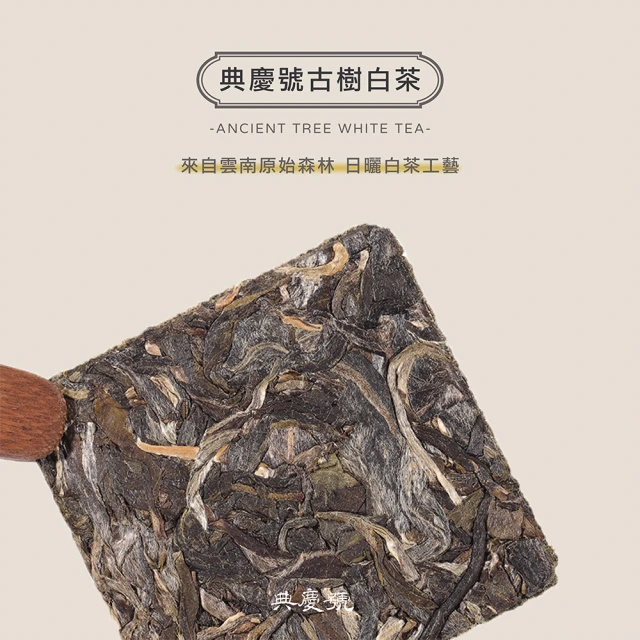 典慶號雲南白茶 古樹白茶方片300公克組(普洱茶 古樹 方片 白茶 雲南白茶 茶葉)