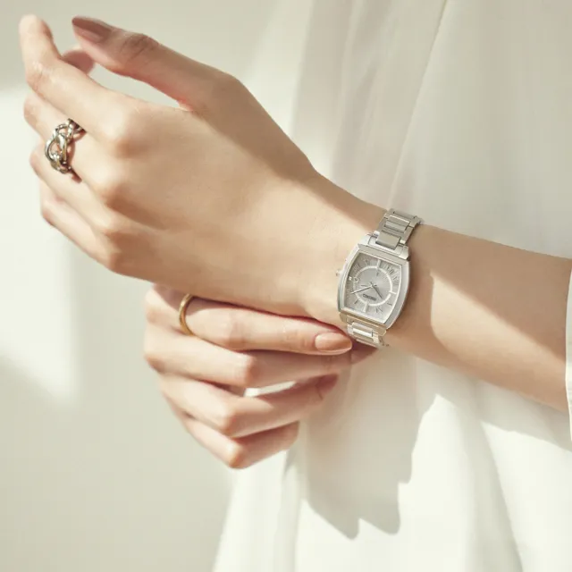 【SEIKO 精工】LUKIA 太陽能電波鈦金屬腕錶-27.4mm 畢業 禮物(1B32-0AV0S/SSQW057J)
