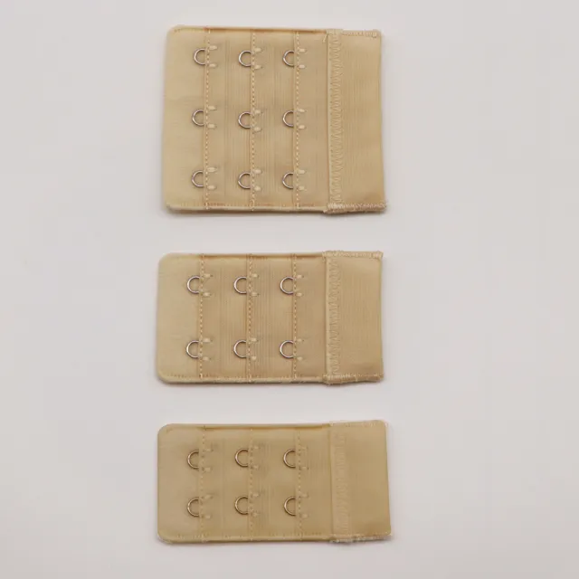 【Wacoal 華歌爾】內衣配件 M-LL 背扣-內衣後背鈎-NK0008TJ(深膚)