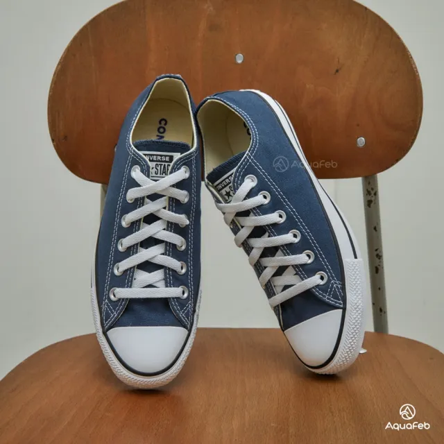 【CONVERSE】Chuck Taylor All Star 男鞋 女鞋 深藍色 低筒 帆布 基本款 休閒鞋 M9697C