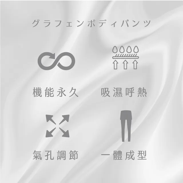 【巧奇石墨烯】假二件 智能呼吸褲(假二件/智能褲/呼吸褲)
