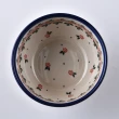 【波蘭陶】Vena  沙拉碗 餐碗 湯碗 13.5cm 波蘭手工製(玫瑰花圈系列)