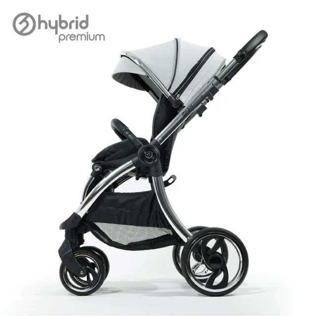 【hybrid premium】core premium 雙向高景觀嬰兒推車(PEARL 極致灰)