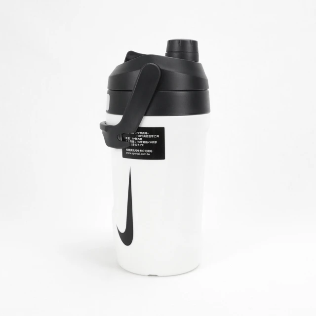 NIKE 耐吉 Fuel Jug 運動水壺 大口徑 霸水壺 健身 籃球 健行 登山 40oz 白(DR5129-153)