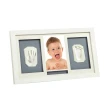 【Adora 珍愛回憶系列】寶寶手足模印相框-豪華壁掛型NP18(嬰兒手印腳印黏土相框 寶寶周歲紀錄相框)