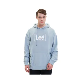 【Lee 官方旗艦】男裝 長袖帽T / 貼布 小LOGO 共2色 標準版型(LL220408K15 / LL220408K15)