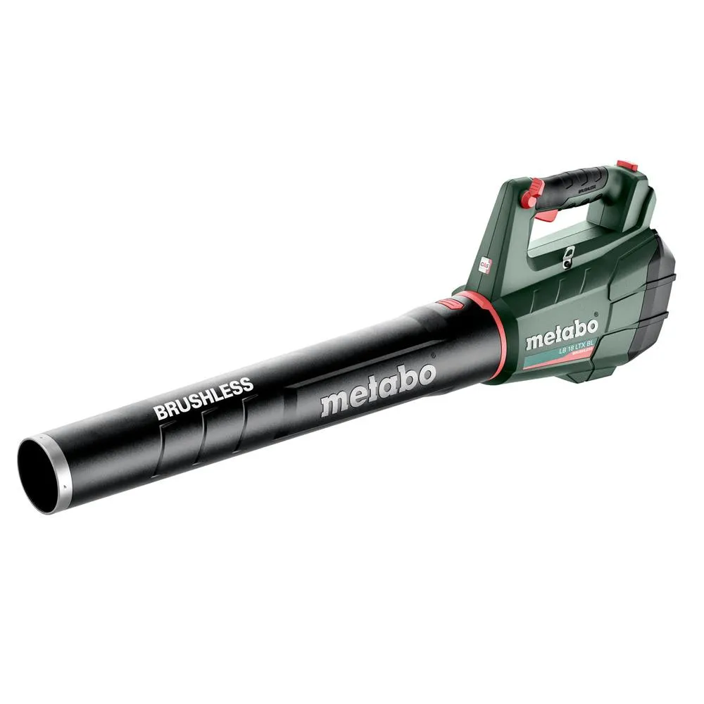 【metabo 美達寶】18V鋰電無刷吹風機 4.0Ah單電套裝組 隨附工具袋(LB 18 LTX BL)