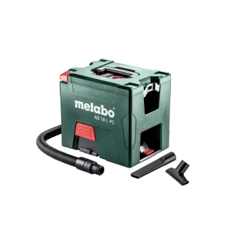 【metabo 美達寶】18V鋰電乾式吸塵器 5.5Ah單電套裝組 隨附工具袋(AS 18 L PC)