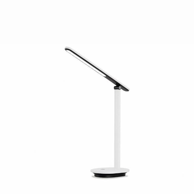 PHILIPS 飛利浦照明 66142 酷雅 超航版 全光譜讀寫檯燈 PD048，採用晶鑽蜂巢防眩設計，提供3000K、4000K、5000K三種色溫選擇，適合書寫、閱讀及多種使用情境。可充電與插電兩用設計，使用更靈活。產品產地為中國，配備LED燈泡，尺寸為114x340x353mm，電壓支援110/220V，BSMI許可字號認證。