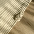 【Warm House Decor 暖和家居】日式棉麻收納袋 編織黃麻髒衣籃 玩具收納(收納袋 髒衣收納籃 日式棉麻)