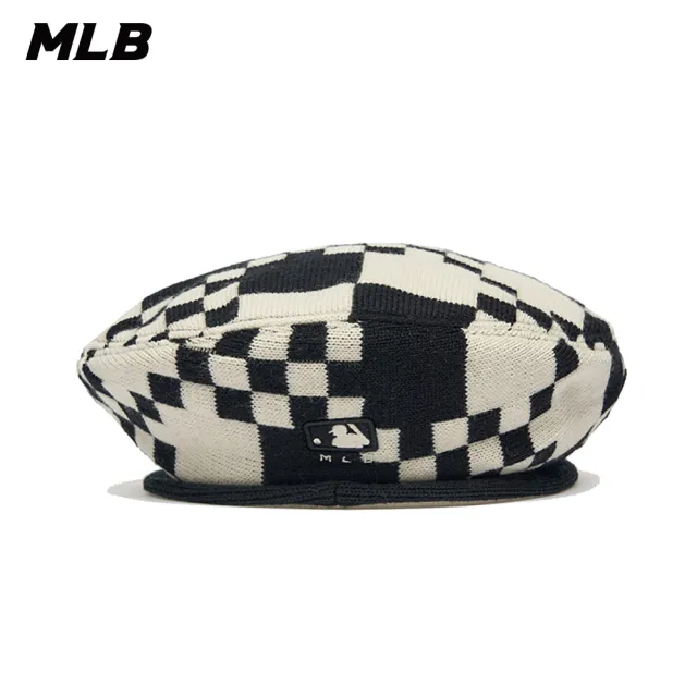 【MLB】貝蕾帽 Checkerboard系列 紐約洋基隊(3ACB99026-50BKS)